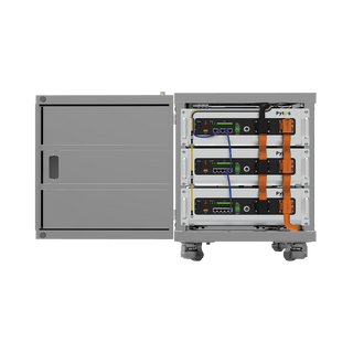 Pytes V5 61.44kWh Battery Bundle | 12× V5 + 12S Cabinet - Sky Solar USA