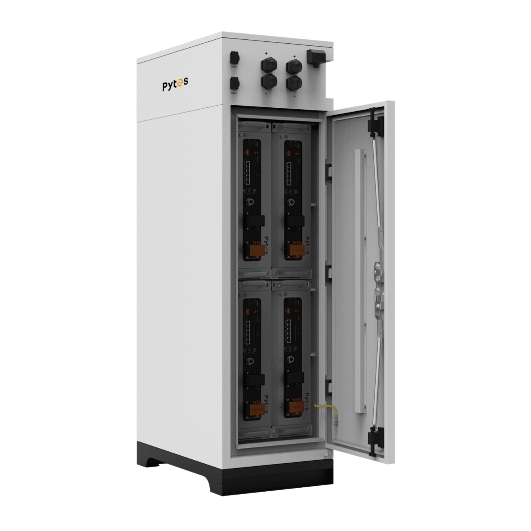 Pytes V5 Battery Bank with V-BOX-OC Outdoor Enclosure | 20.48kWh - Sky Solar USA