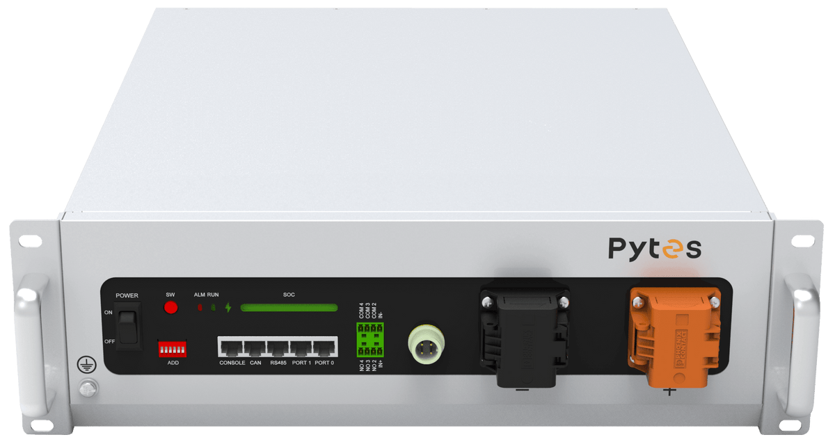 Pytes V5 LiFePO4 Battery | 5.12kWh | 51.2V 100Ah - Sky Solar USA