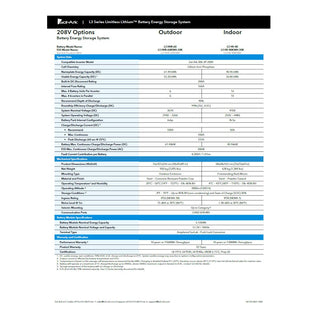 Sol-Ark L3 Series HV-40 Indoor Battery | 40kWh - Sky Solar USA