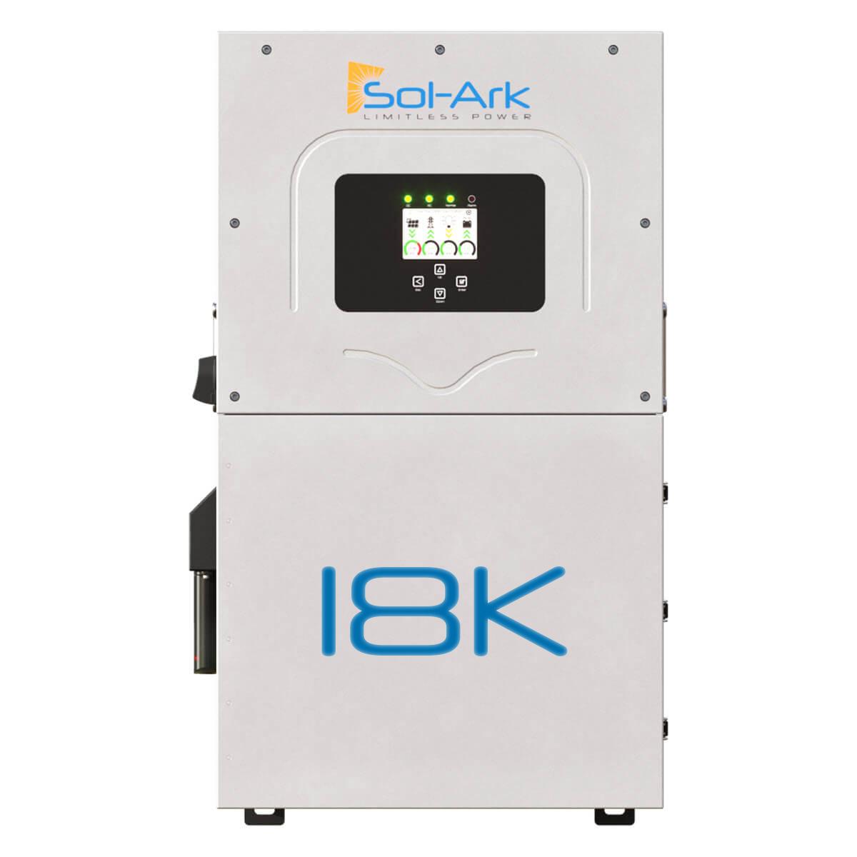Sol-Ark Premium 18K-2P Hybrid Inverter | 48V Split Phase - Sky Solar USA