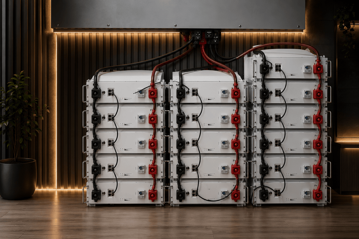 Sol-Max PowerFlo 5 Server Rack LFP Battery | 51.2V 100Ah 5.12kWh (MNPowerFlo5) - Sky Solar USA