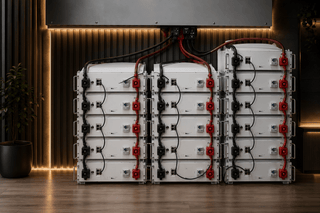Sol-Max PowerFlo 5 Server Rack LFP Battery | 51.2V 100Ah 5.12kWh (MNPowerFlo5) - Sky Solar USA