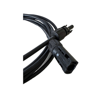 Titan Wire 11ft 3M 10AWG MC4 Solar Extension jumper Cables USA Made Black - Sky Solar USA